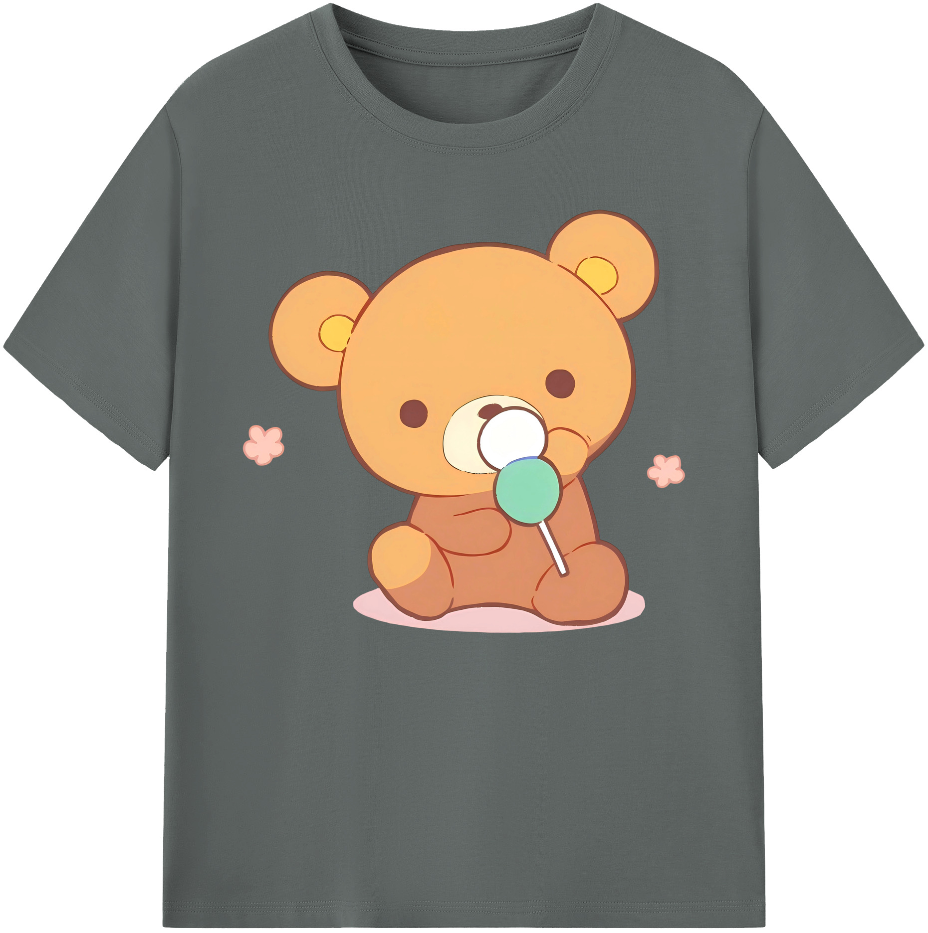 （画像用） リラックマ リラックマ キイロイトリ Rilakkuma Korilakkuma Kiiroitori 綿100％ メンズ半袖Tシャツ｜肌触りやわらか＆通気性